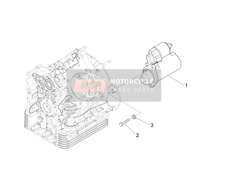 Moto Guzzi Eldorado 1400 2017 Antipasto / Avviamento elettrico per un 2017 Moto Guzzi Eldorado 1400