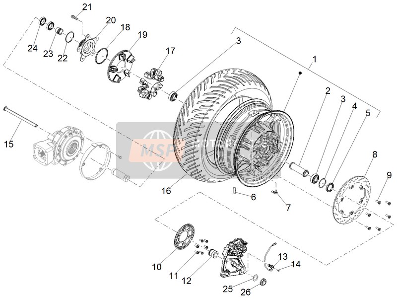 Rear Wheel