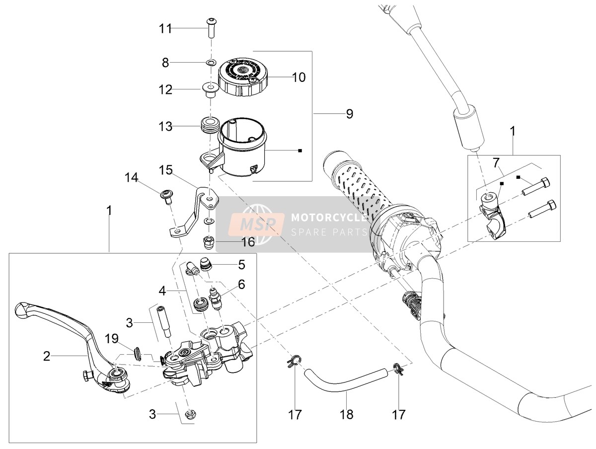 2B007074, Dust Cover, Piaggio, 1
