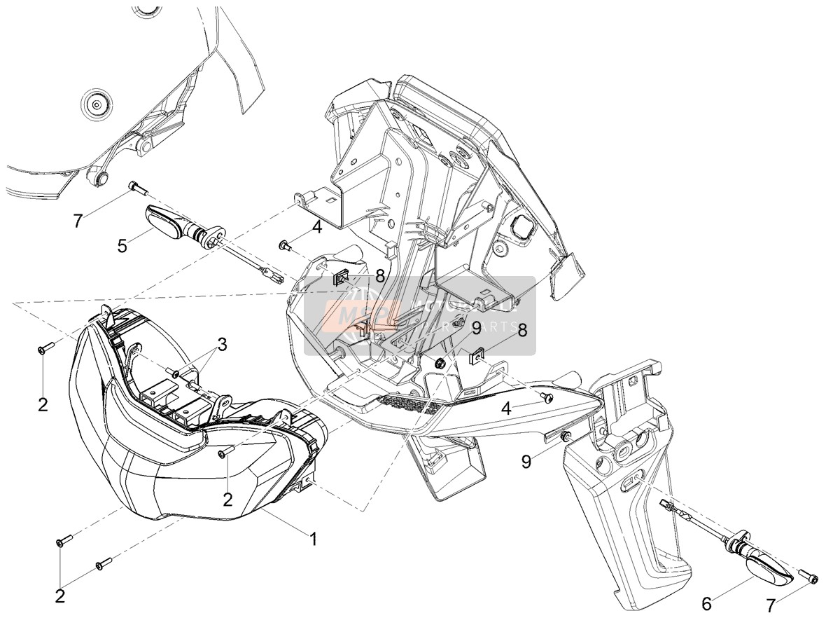Front headlamps