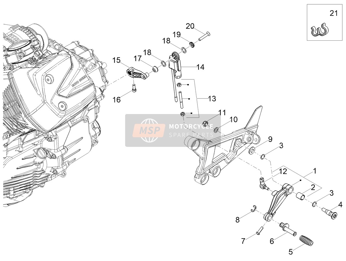 Internal gear selectors