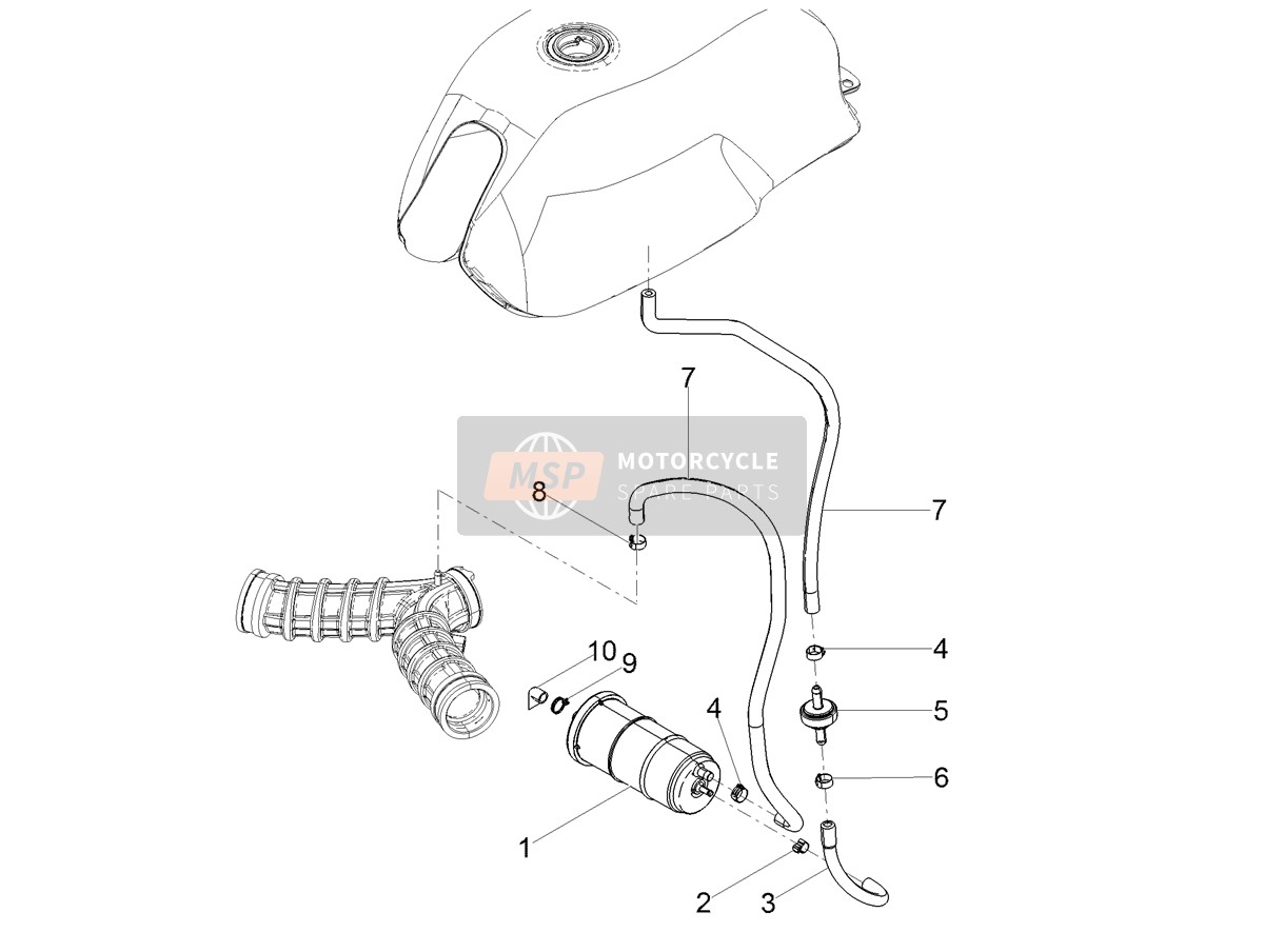 Système de récupération de vapeur de carburant