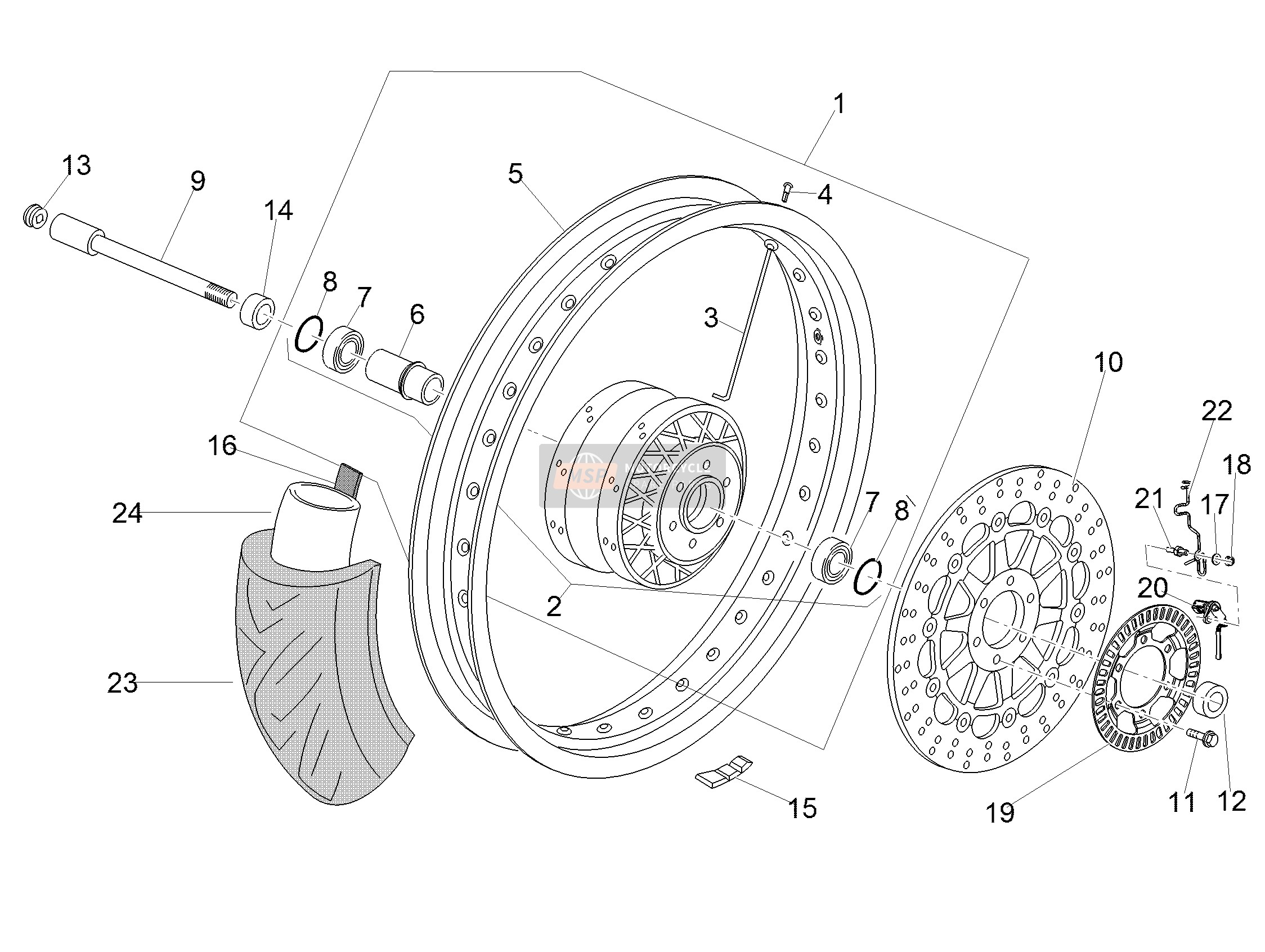 Front wheel