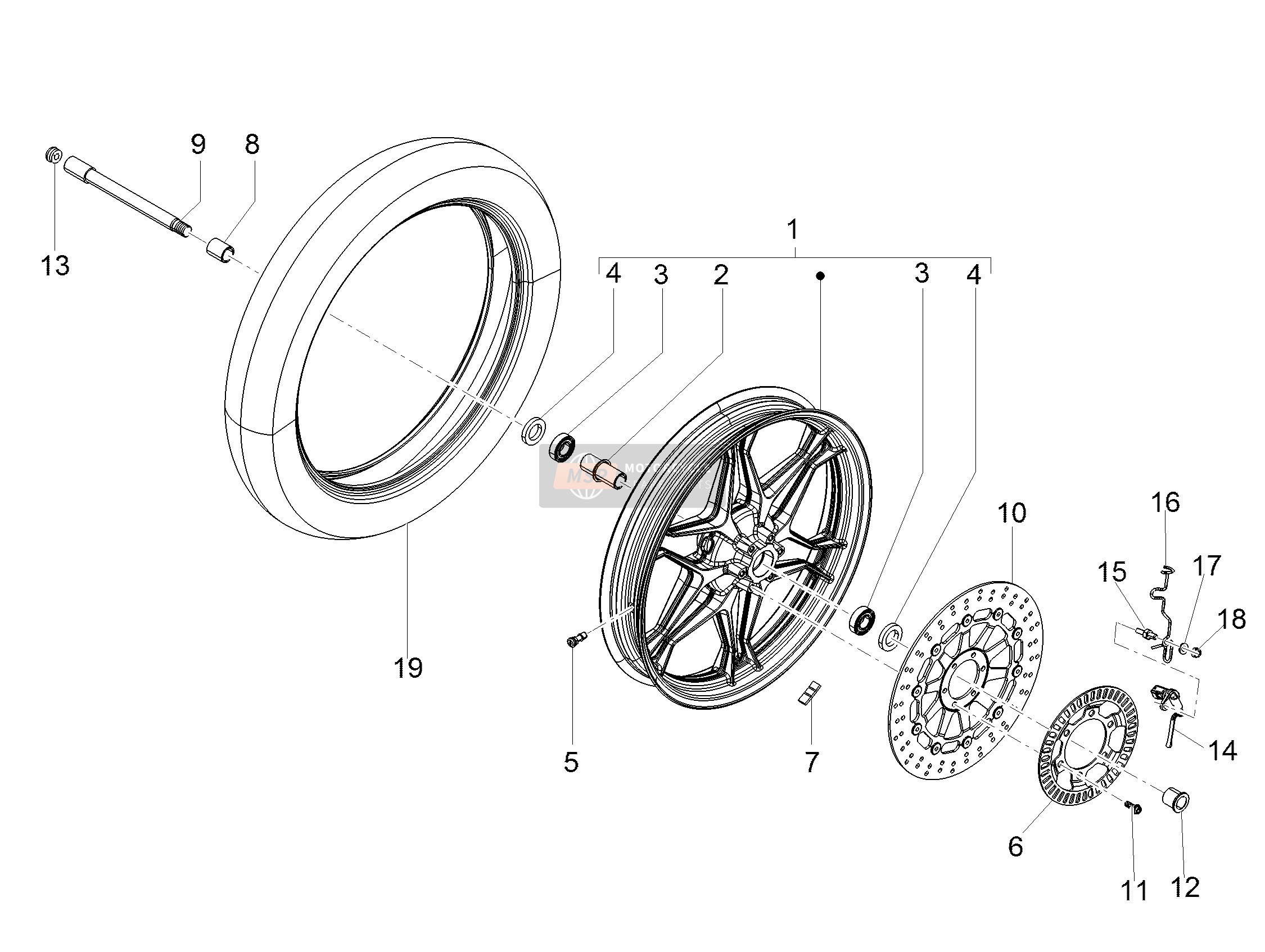 Front wheel