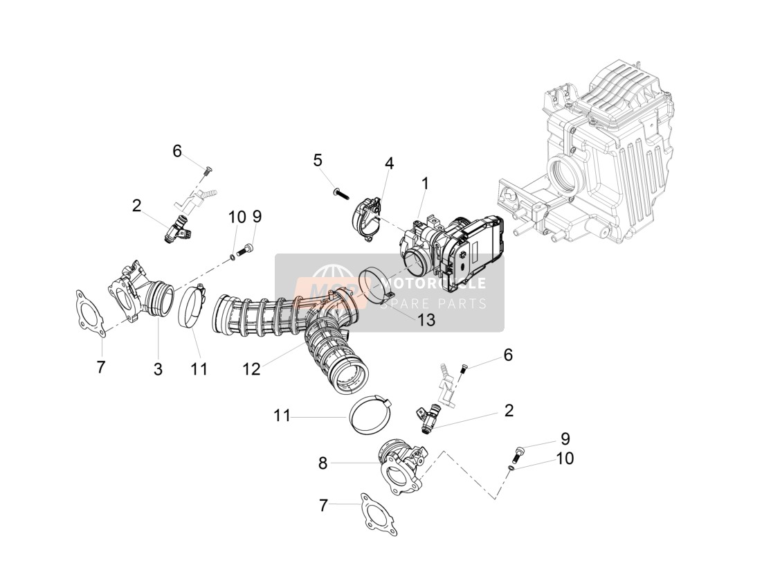 Throttle body