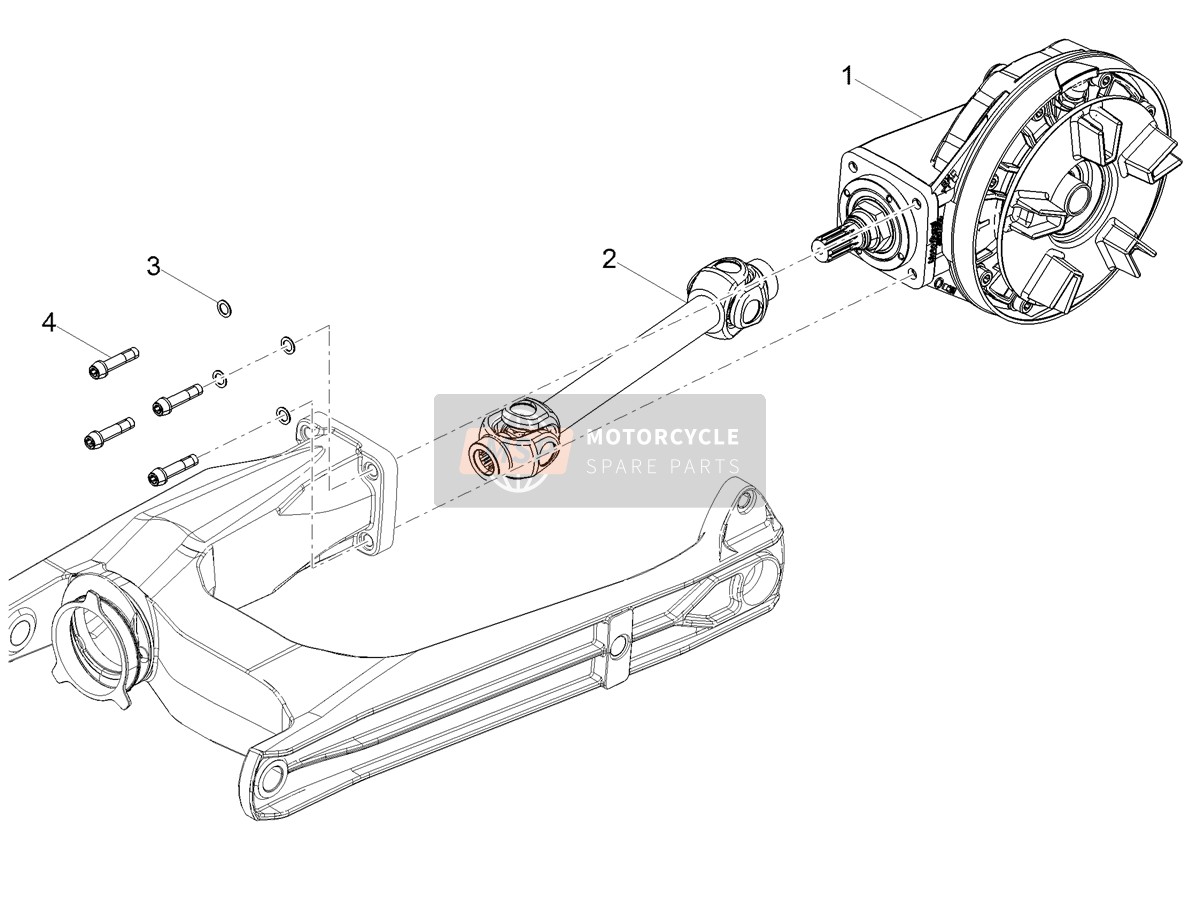 Rear transmission