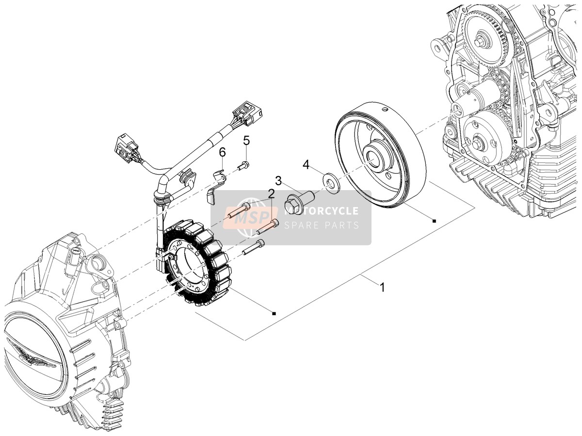 Cdi Magneto Assy / Ontstekingseenheid