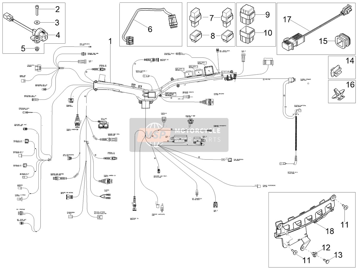 Central electrical system