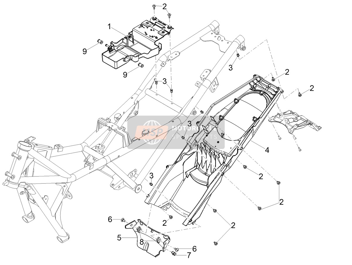 Saddle compartment