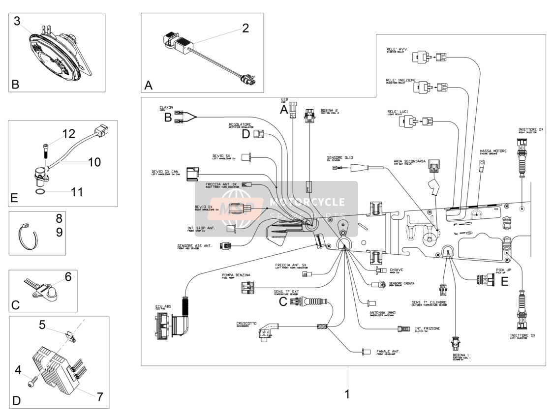 Elektrisches System vorne