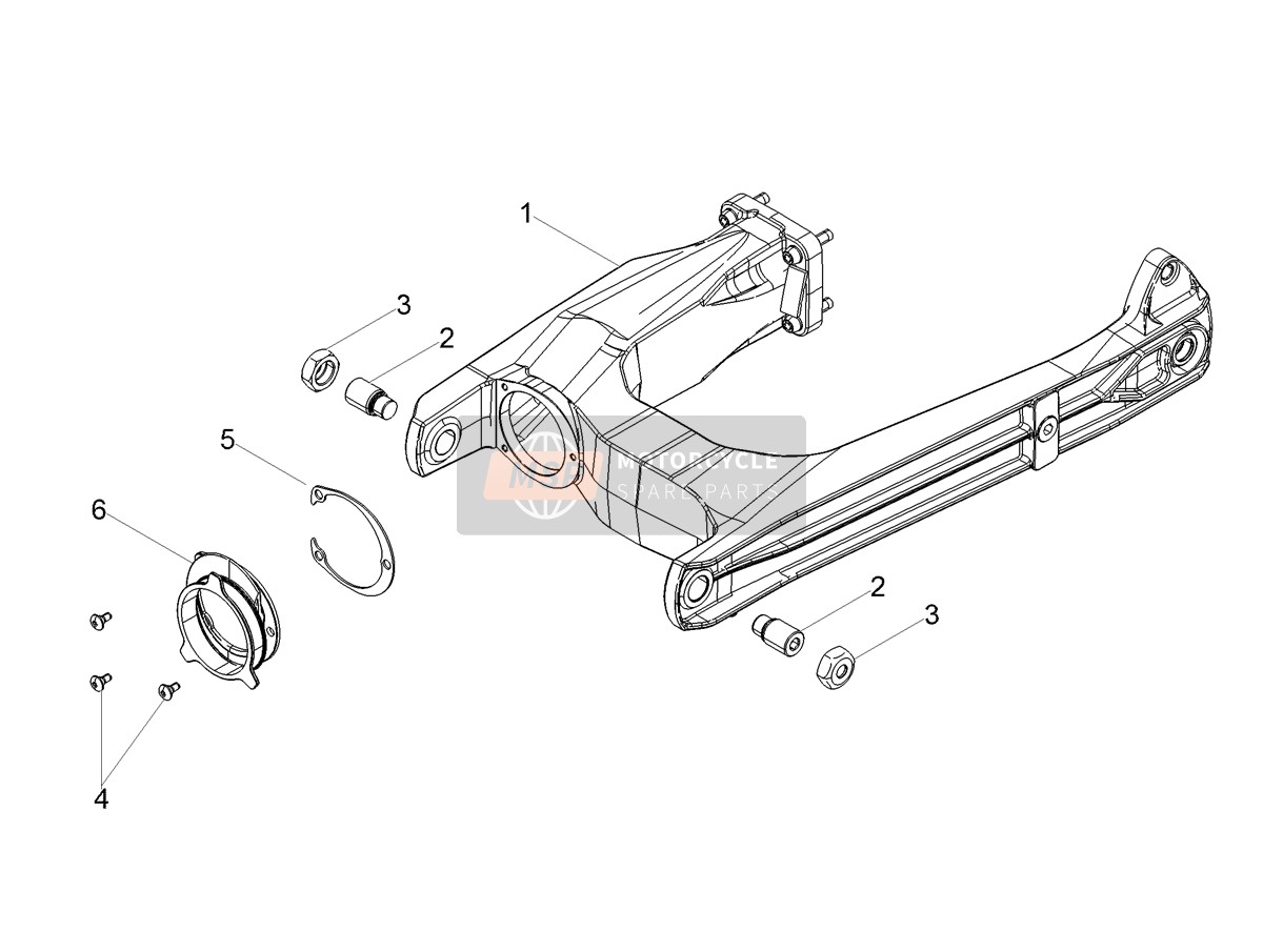 2B005856, Mutter, Piaggio, 0