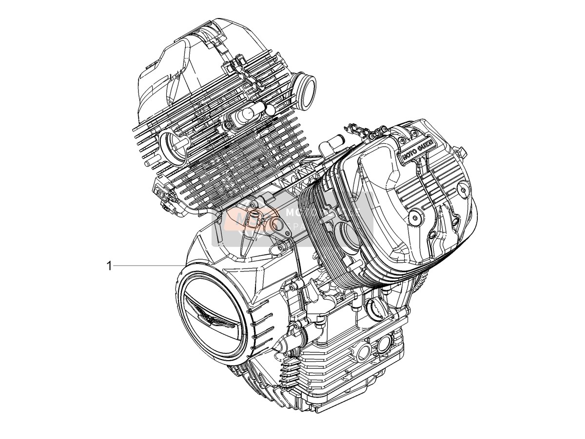 Engine-Completing part-Lever