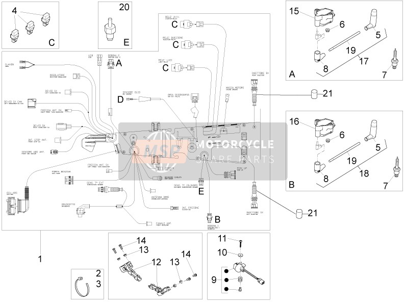 Central electrical system