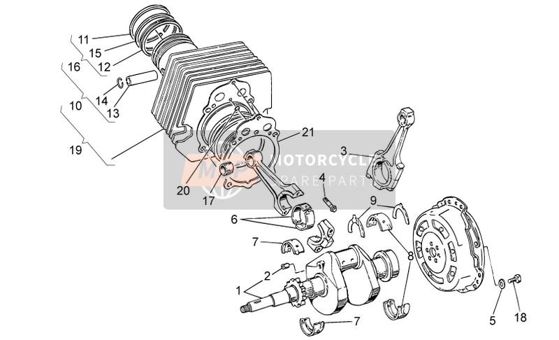 Crankshaft cpl.