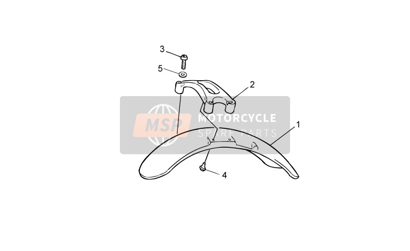 GU3243446000YR1, Front Mudguard Prune, Piaggio, 0