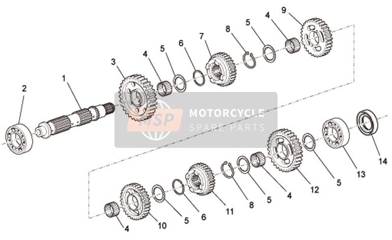 Moto Guzzi Norge Polizia Berlino 850 2008 Albero condotto per un 2008 Moto Guzzi Norge Polizia Berlino 850