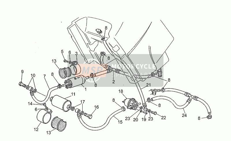 GU29109161, Hohl Schraube, Piaggio, 1