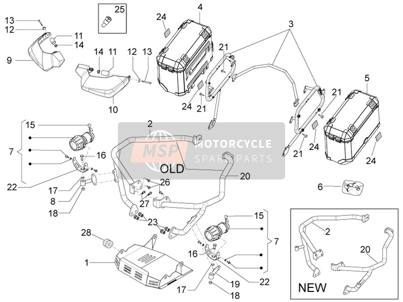 Moto Guzzi Stelvio 1200 8V STD - NTX 2016 Special Parts for a 2016 Moto Guzzi Stelvio 1200 8V STD - NTX