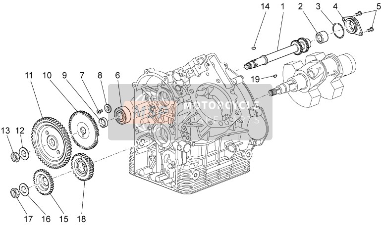 Moto Guzzi Stelvio 1200 8V STD - NTX 2015 Sistema di cronometraggio per un 2015 Moto Guzzi Stelvio 1200 8V STD - NTX
