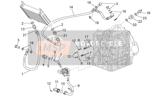 Moto Guzzi Stelvio 1200 8V STD - NTX 2014 Lubrication for a 2014 Moto Guzzi Stelvio 1200 8V STD - NTX