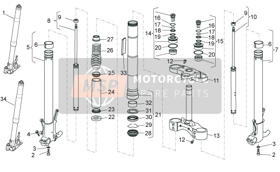 AP8163070, Joint Spi;, Piaggio, 1