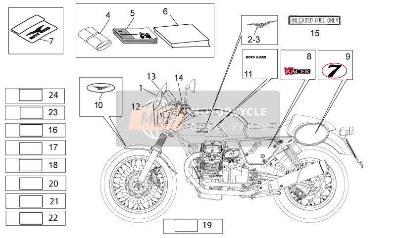 B063149, Decalque, Piaggio, 0