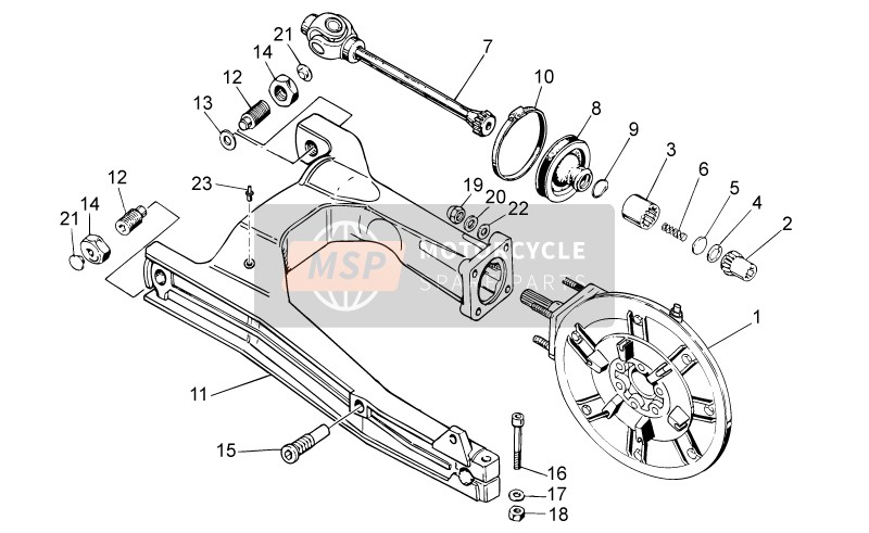 Moto Guzzi V7 Racer 750 2014 Getriebe vollständig I für ein 2014 Moto Guzzi V7 Racer 750