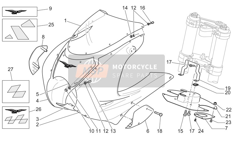 GU01575491, Lh Lat.Fairing. Black, Piaggio, 0