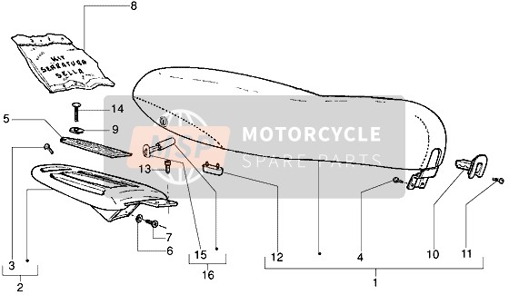 1B004718, Schlüsselrohling, Piaggio, 2