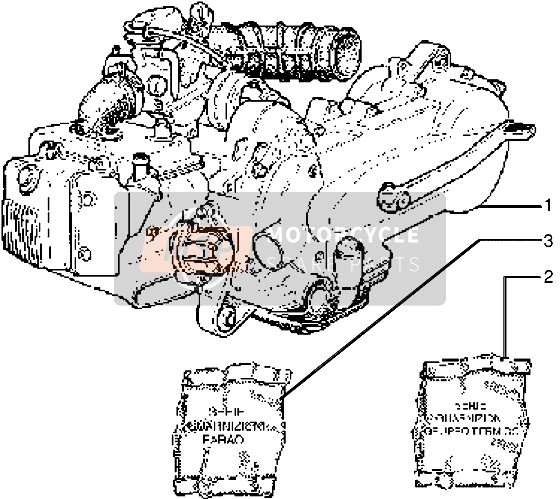 Vespa ET4 125 1997 Motore per un 1997 Vespa ET4 125