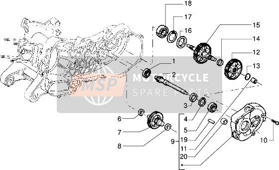 434870, Spacer, Piaggio, 0