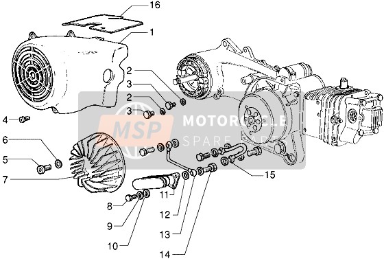 138345, Olie Plug, Piaggio, 2