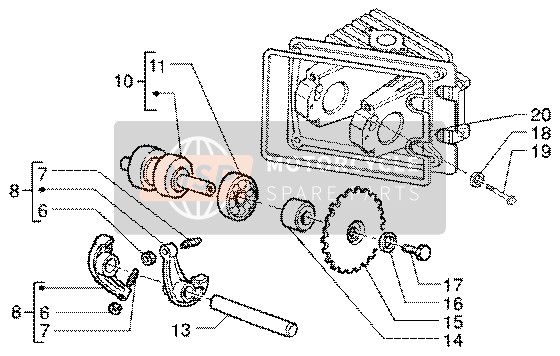 Hebel-Nockenwelle