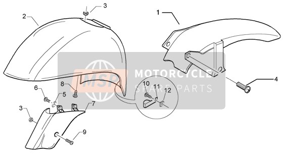 Front And Rear Mudguard