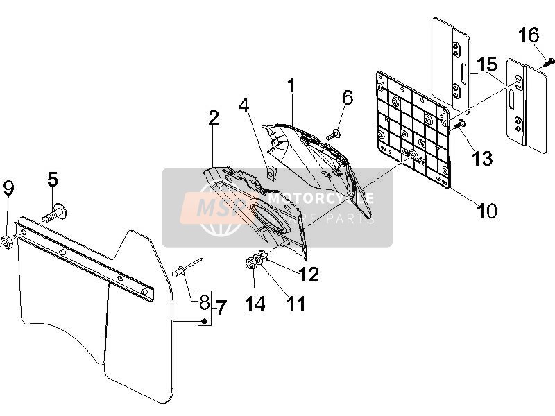 Rear Cover - Splash Guard