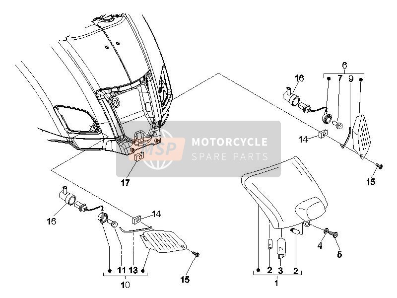 Rear Headlamps - Turn Signal Lamps