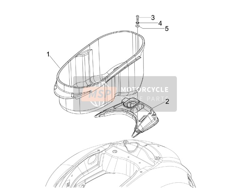 Helmet Housing - Under Saddle