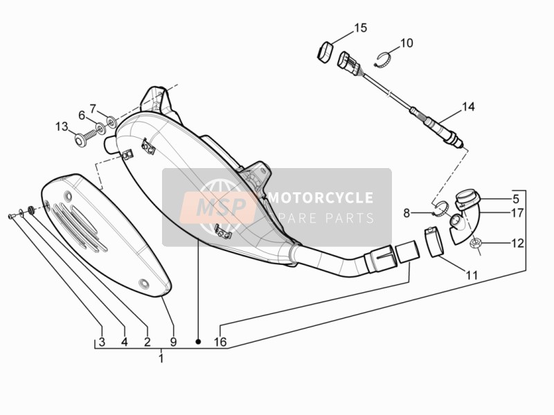 8449404, Hose Clamp, Piaggio, 0