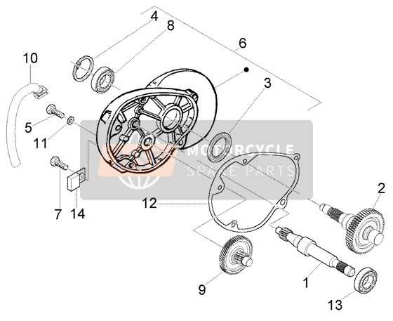 Rear Wheel Shaft