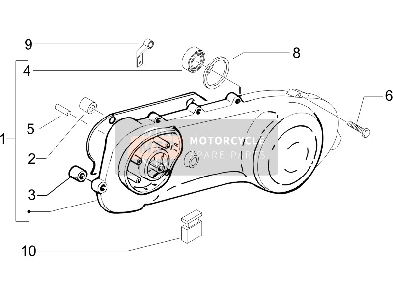 Crankcase Cover - Crankcase Cooling