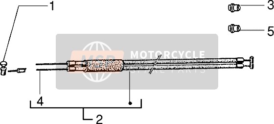 Bremse vorne-Zahnradgetriebe