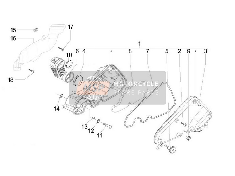 829120, Manchon, Piaggio, 2