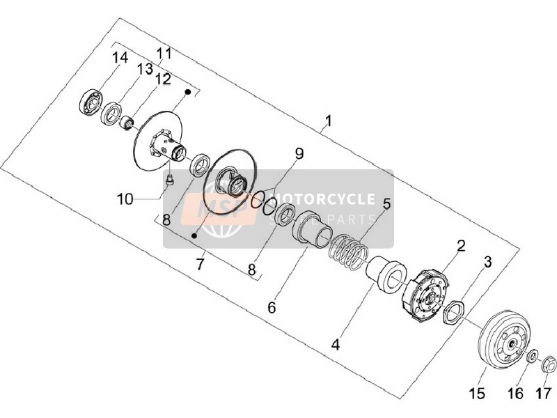 Driven Pulley