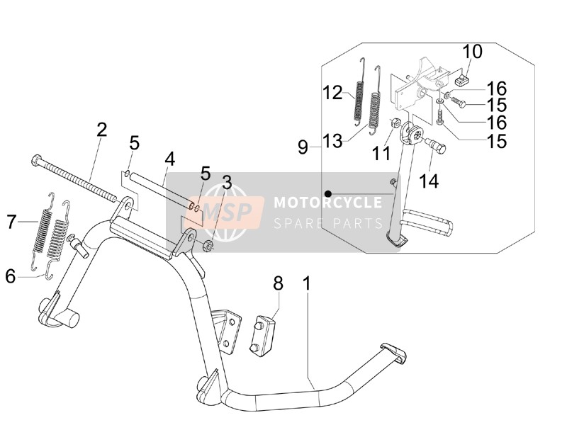 Vespa S 50 4T 2V 25 KMH (NL) 2012 Supporter/s pour un 2012 Vespa S 50 4T 2V 25 KMH (NL)