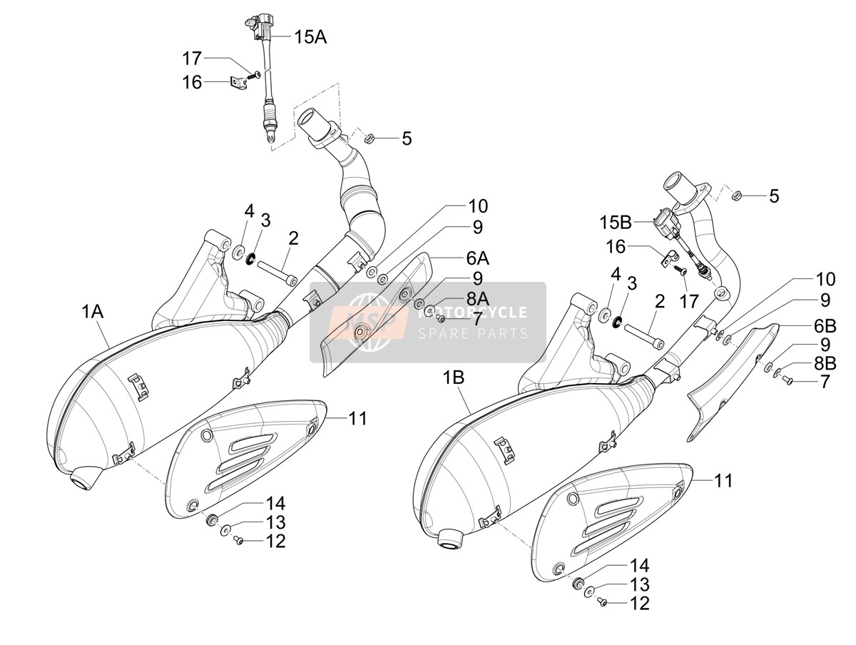 1A019495, Painted Thermal Protecti, Piaggio, 1