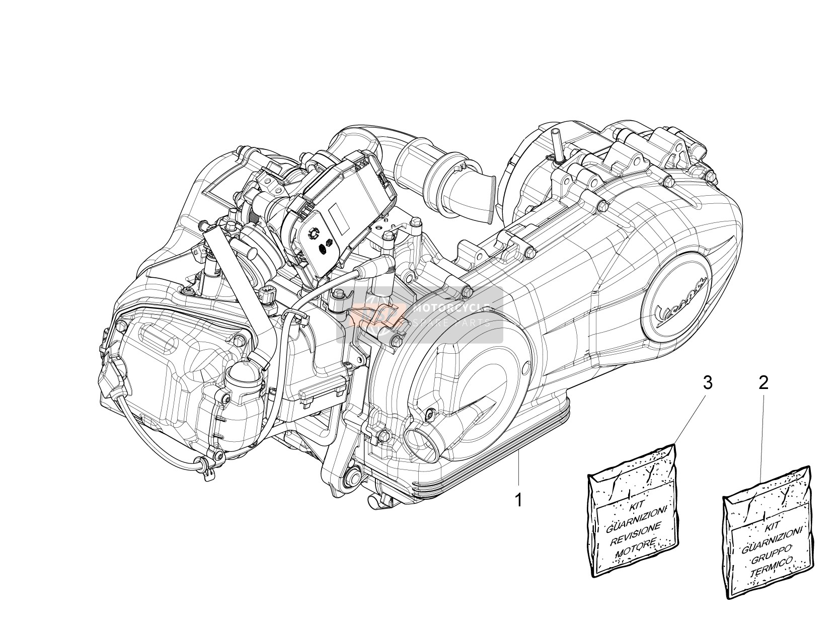 Assemblage du moteur