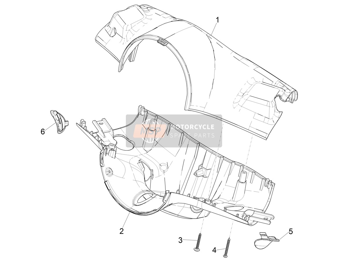 67543100HV, R. Deckel, Piaggio, 1