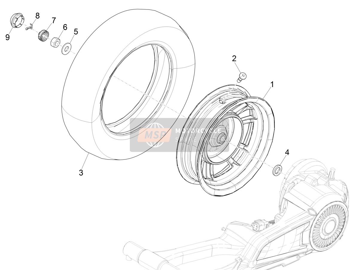 1C003735, Reifen 120/70-11", Piaggio, 0
