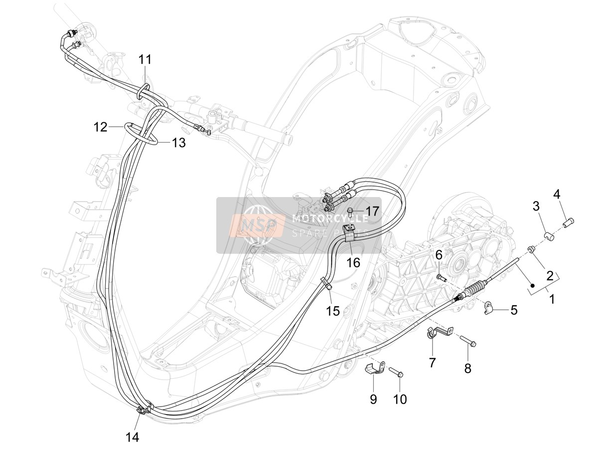 1B008162, Schelle, Piaggio, 2