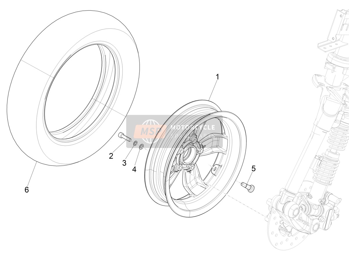 Front wheel
